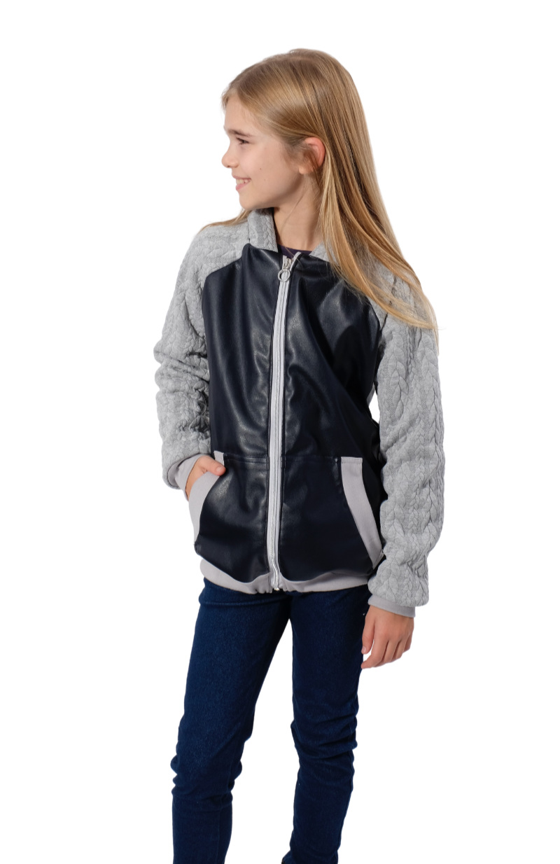 Kunstleder bi-elastisch, Glattleder mit Velour Rückseite, Taupe – Bild 8