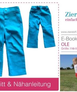 Hose, 2 Schnitte / Modelle “OLE”, Gr. 110 – 152 – Comfort Fit [Digital]