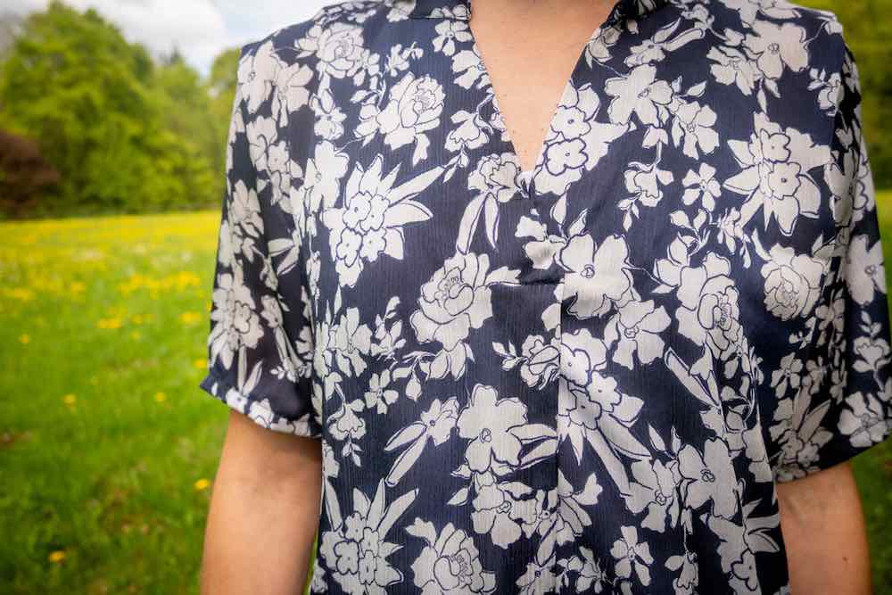 PAPIERSCHNITTMUSTER, Kleid mit Stegkragen “JAINA”, Gr. 158 – Damengr. 46 – Bild 8