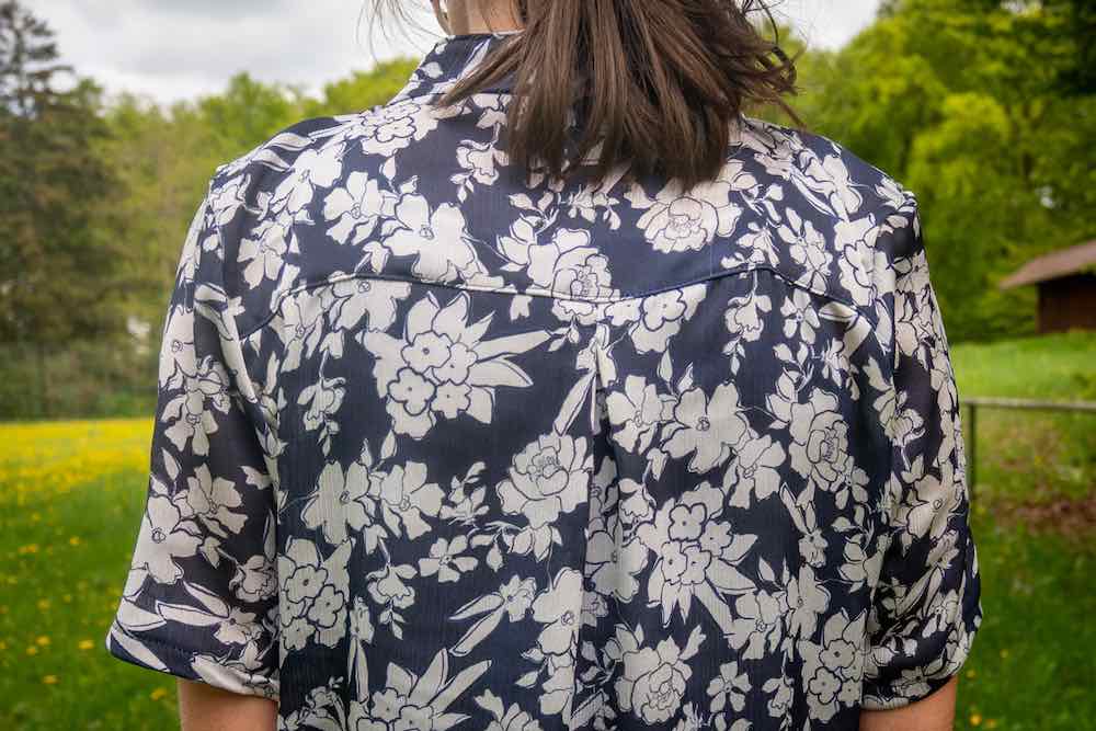 PAPIERSCHNITTMUSTER, Kleid mit Stegkragen “JAINA”, Gr. 158 – Damengr. 46 – Bild 6