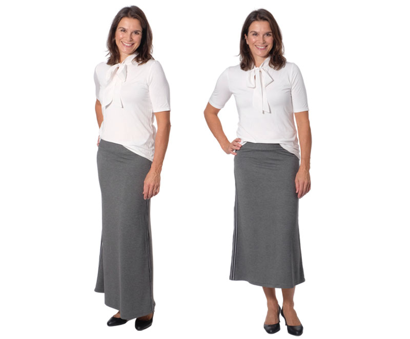 Modal French Terry, unifarben Schwarz – Bild 4