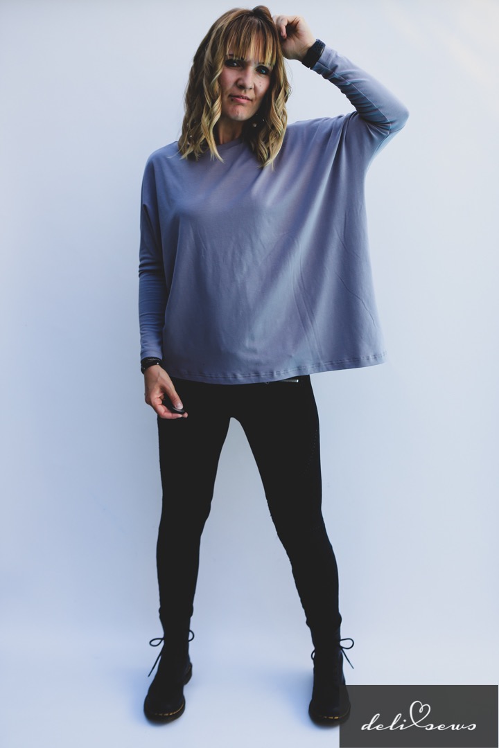 Modal French Terry, unifarben Schwarz – Bild 7