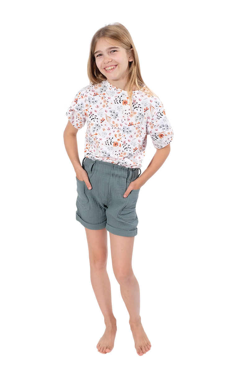 Gauze, Musselin Stoff – unifarben Royalblau – Bild 5