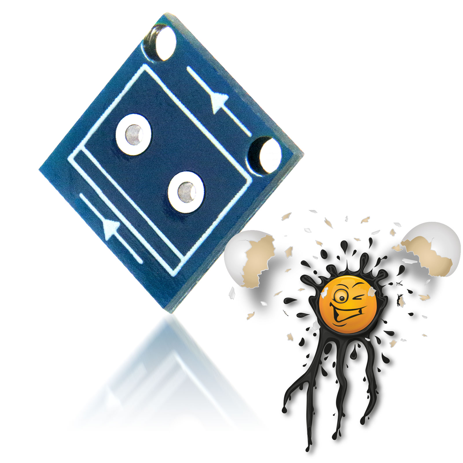 Arduino XY-FE Schottky Anti- Reverse Rückfallspannung dual SS56 Set – Bild 4