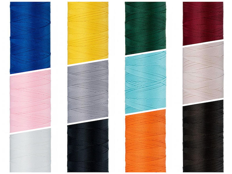 Elastisches Seraflex Nähgarn, 2 Rollen á 130 m – unifarben – Bild 2