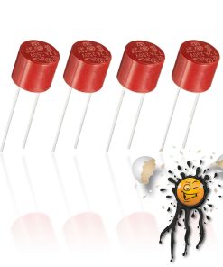 4 x TR5 THT Miniatur Kondensator Sicherung Littelfuse Capacitor Fuse 250V Träge/Slow round T10A