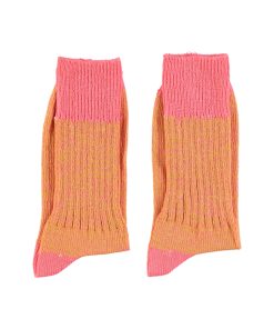 PiuPiuChick – Socken, Pink&Orange