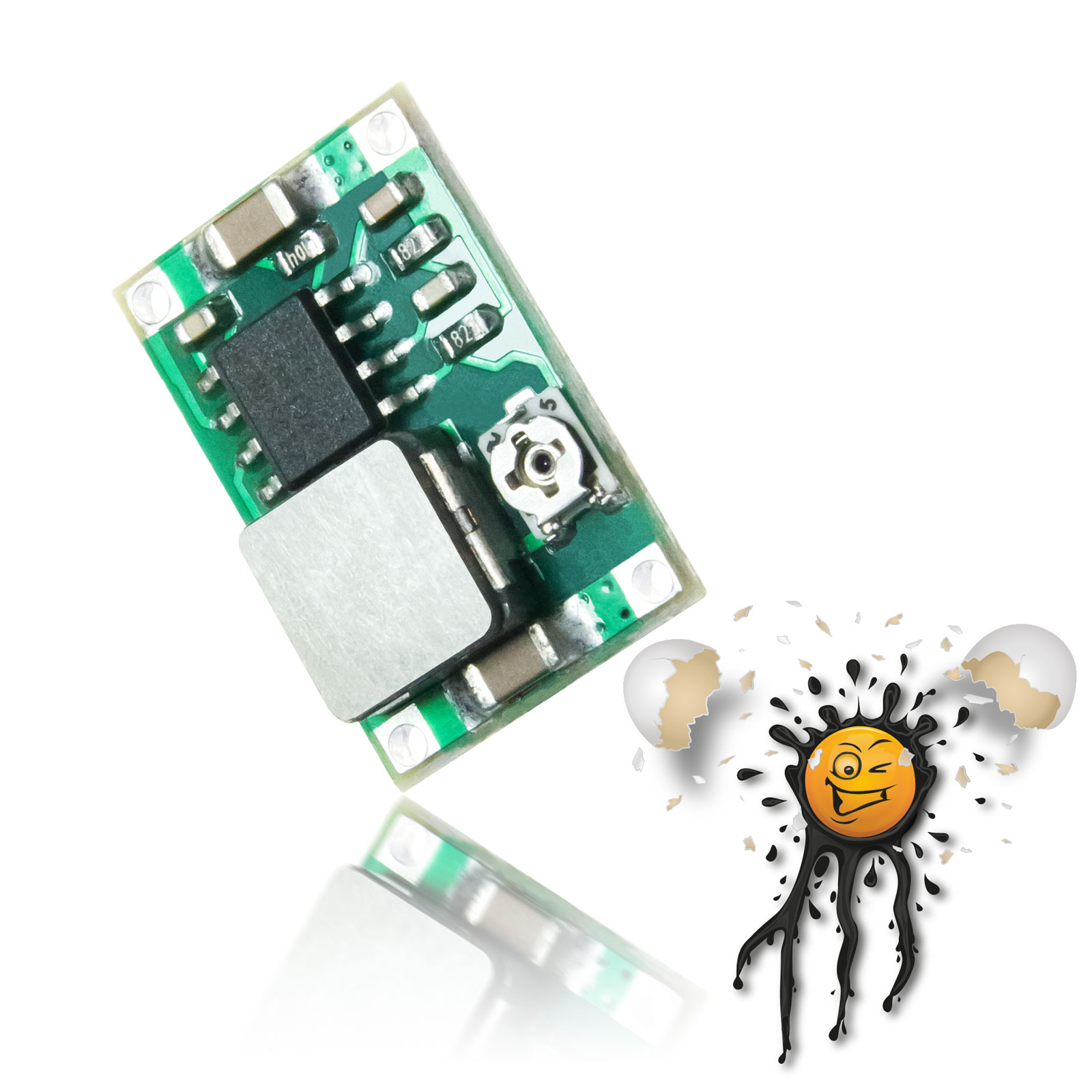 1-17V 3A mini Spannungs- Voltage Buck Converter – Bild 4