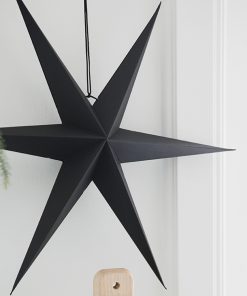 Delight Department – Papiersterne 2er Set, schwarz