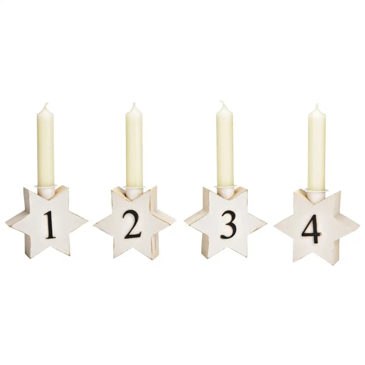 Sternenkerzenhalter Adventszauber