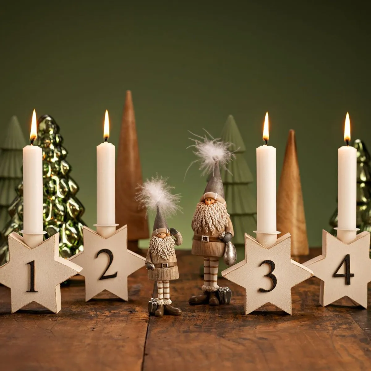 Sternenkerzenhalter Adventszauber – Bild 3