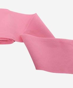 Strickbündchen, Collegebündchen, Kräftiges Rosa, uni – 135 cm