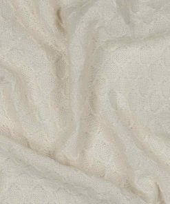 Strickstoff, Jacquard, Rautenmuster Beige