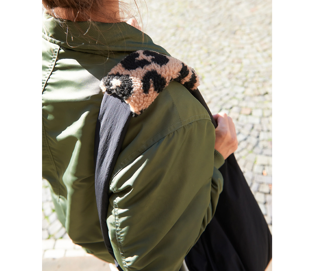 LUKKILY – MOM BAG | LUKKILY BAG #2 | BLACK / LEO – Bild 4