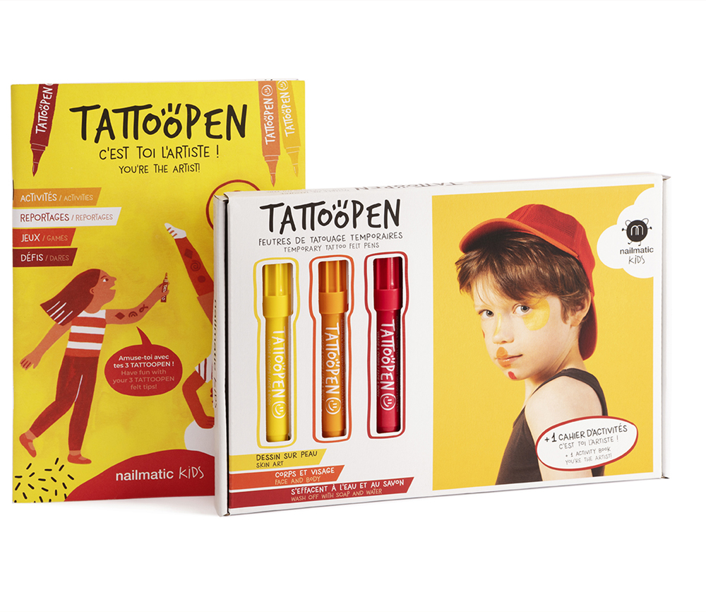 Nailmatic – Set Tattoopen – „C‘est toi l‘artiste“