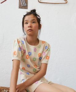 The New Society – T-Shirt „Kent“ Feinstrick,Biobaumwolle