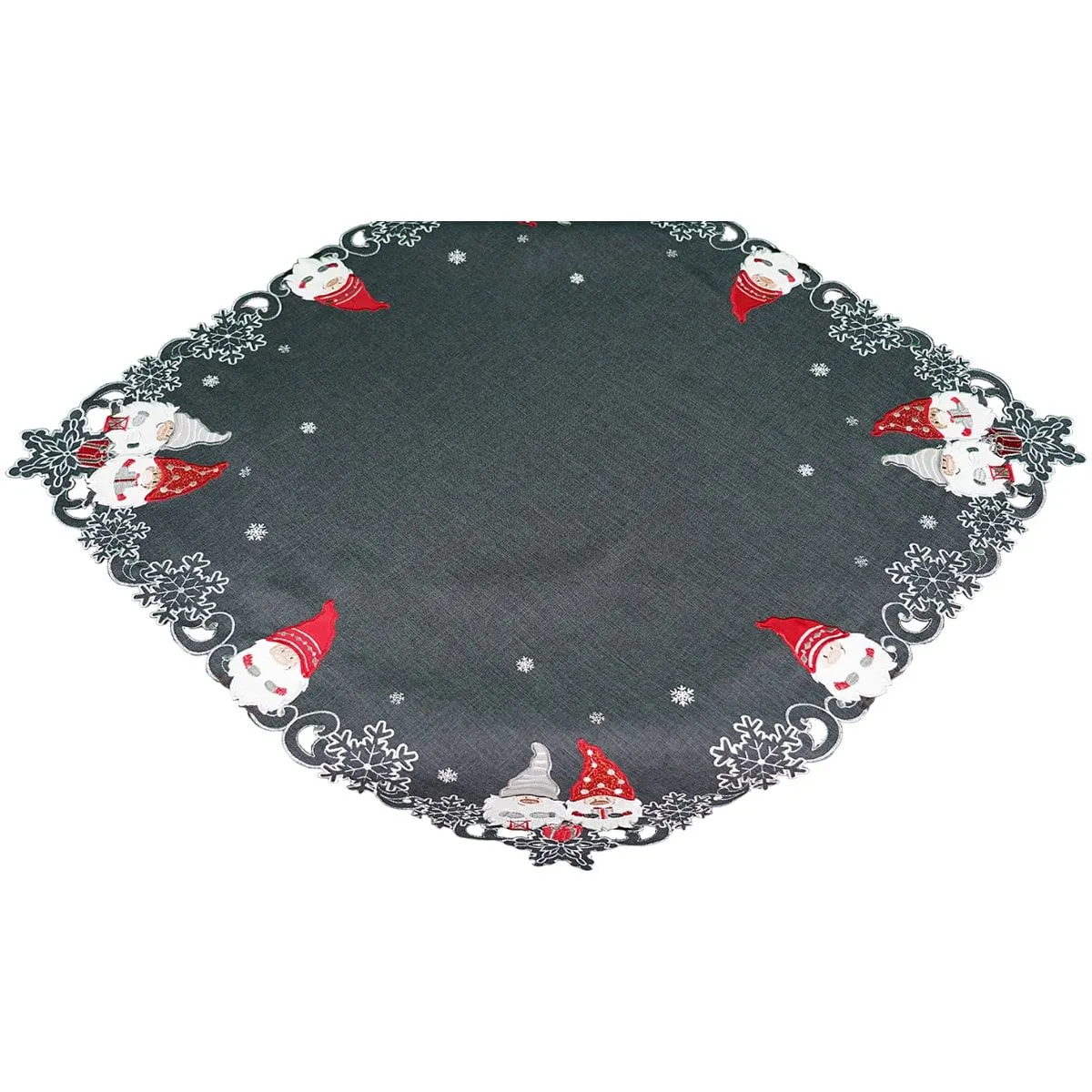 Tischdecken winterlich bestickt – Bild 4