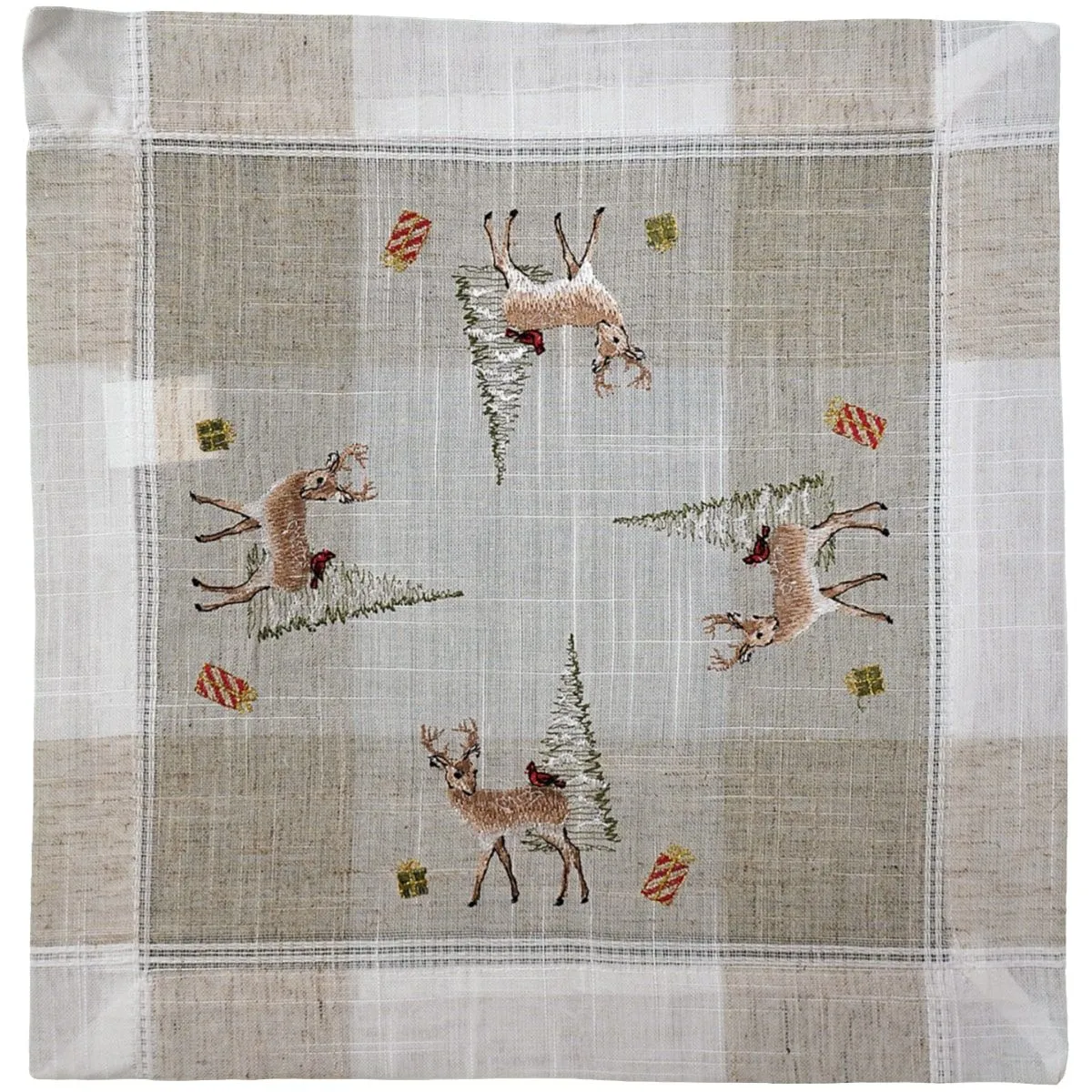 Tischdecken winterlich bestickt – Bild 6