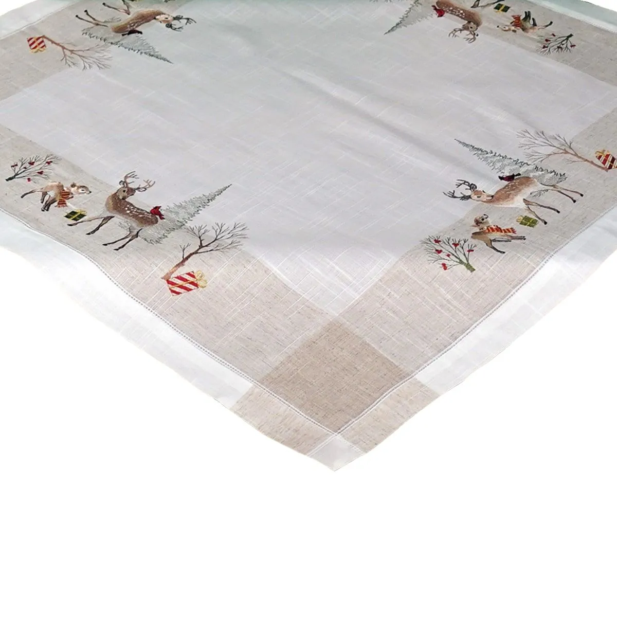 Tischdecken winterlich bestickt – Bild 8