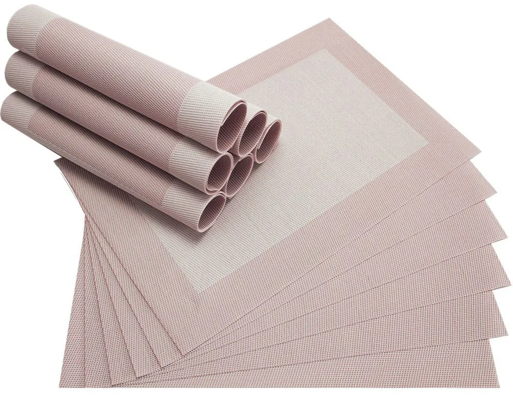 Tischset Platzset BORDA Platzmatten 12 Stk creme-weiß gewebt 46×33 cm – Bild 2