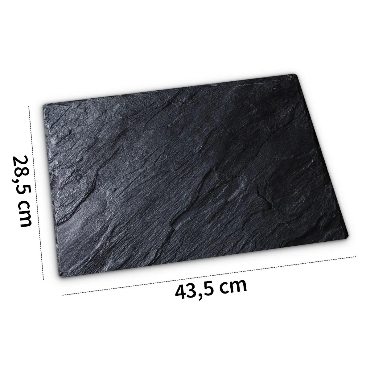Tischset Platzset MOTIV Schieferoptik 4 Stk 43×28 cm abwaschbar – Bild 4