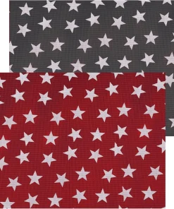 Tischsets ORLANDO Outdoor Platzsets Sterne Polyester 1 Stk 30×45 cm 2 Farben