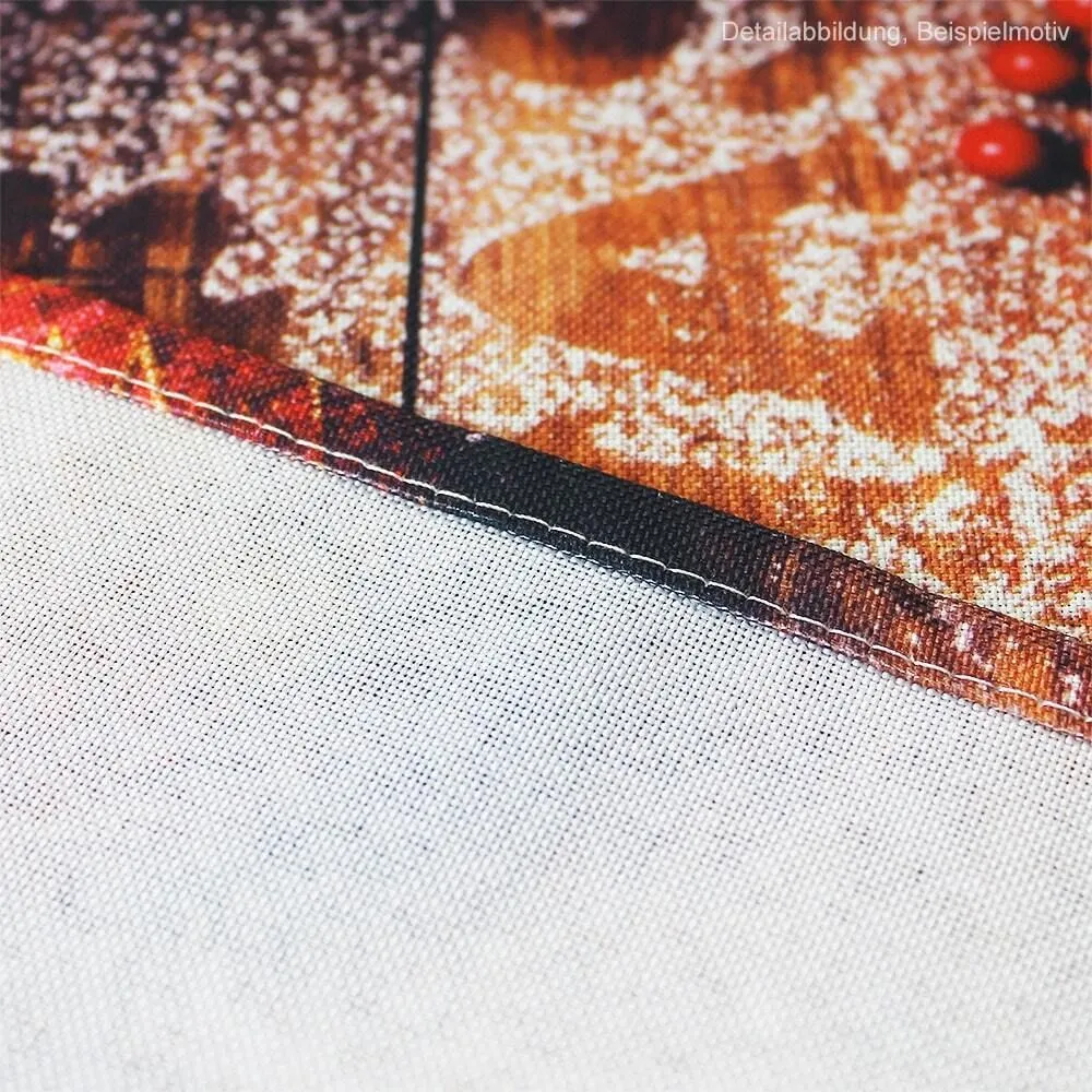 Tischsets Platzsets Textil CLOTH Lavendel Holz lila braun 4er Set 45×30 cm – Bild 4