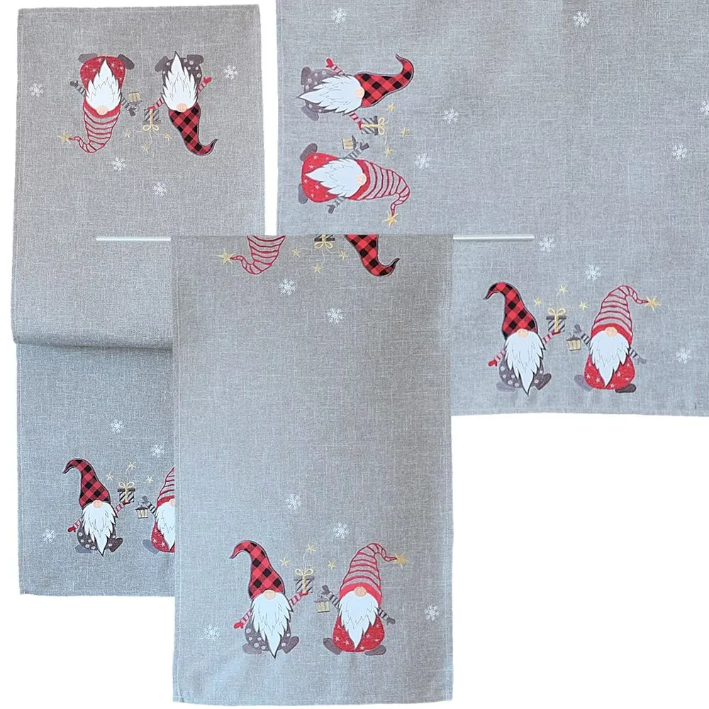 Heimtextilien CARINA hellgrau