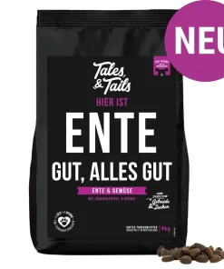 Tales & Tails Ente gut, alles gut Softes Trockenfutter (Proben, 1,5kg, 4kg)