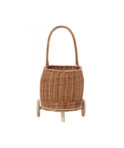 Huttelihut – Shopper „WILLOW“, Rattan & Holz