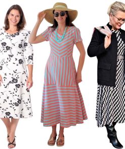 PAPIERSCHNITTMUSTER, Kleid “SANTINA” – Gr. 158 – Damengr. 46