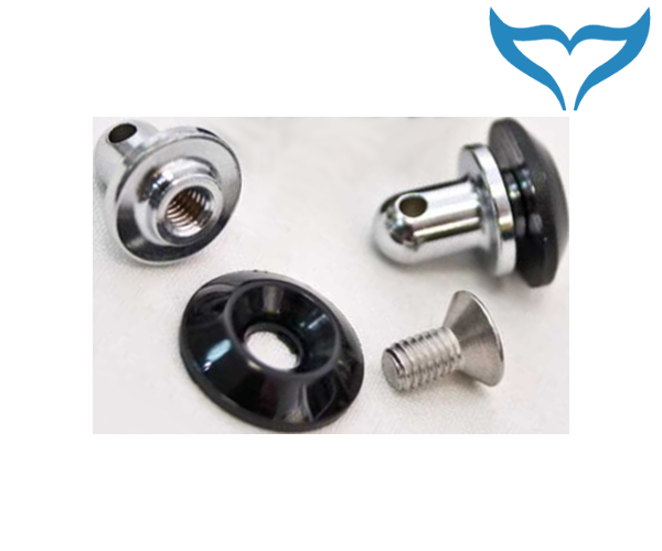 Poseidon Trim Weight Pocket Gewichtstasche schwarz Trimmbleitasche Zubehör 50 mm – Bild 4