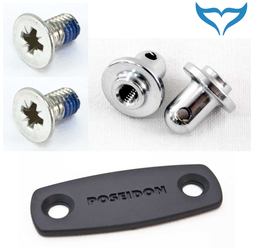 Poseidon Trim Weight Pocket Gewichtstasche schwarz Trimmbleitasche Zubehör 50 mm – Bild 5