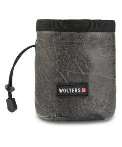 Wolters Leckerlitasche „Vintage Wundertüte“, wasserabweisend, waschbar, fester Rand, 500ml, grau