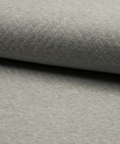 Waffelstoff, weiche anschmiegsame Qualität – Grau