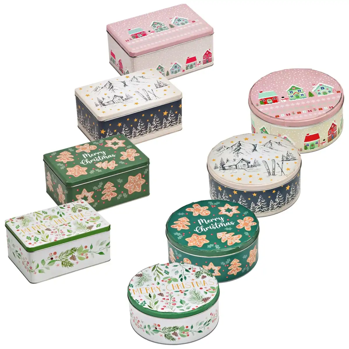 Plätzchendosen Winterzauber – Bild 2