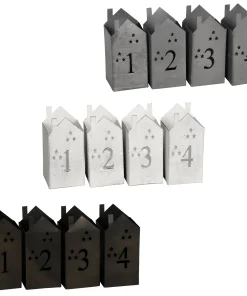 Windlichter Adventshäuschen