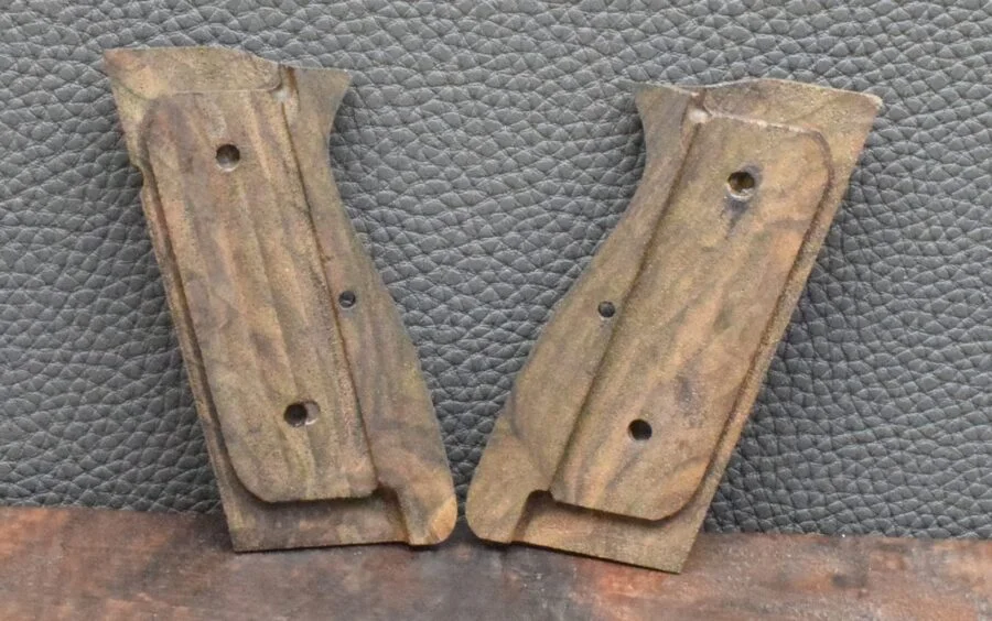 Yavuz 14 , Ausführung 3, punziert, mit Emblem, braun, Nußbaum – Bild 4