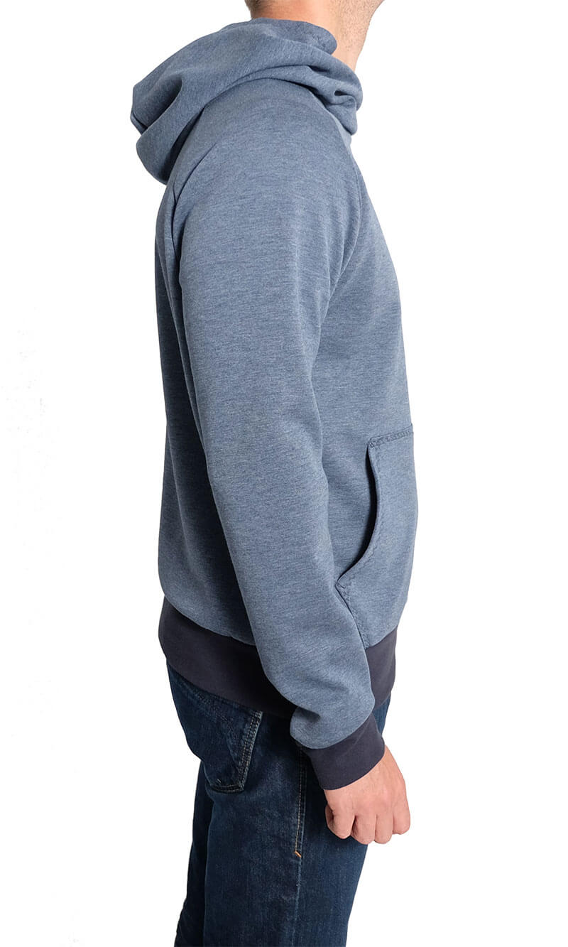 Männershirt, Hoodie “ANDRE”, Gr. XS – XXL – Raglanärmel – Bild 4