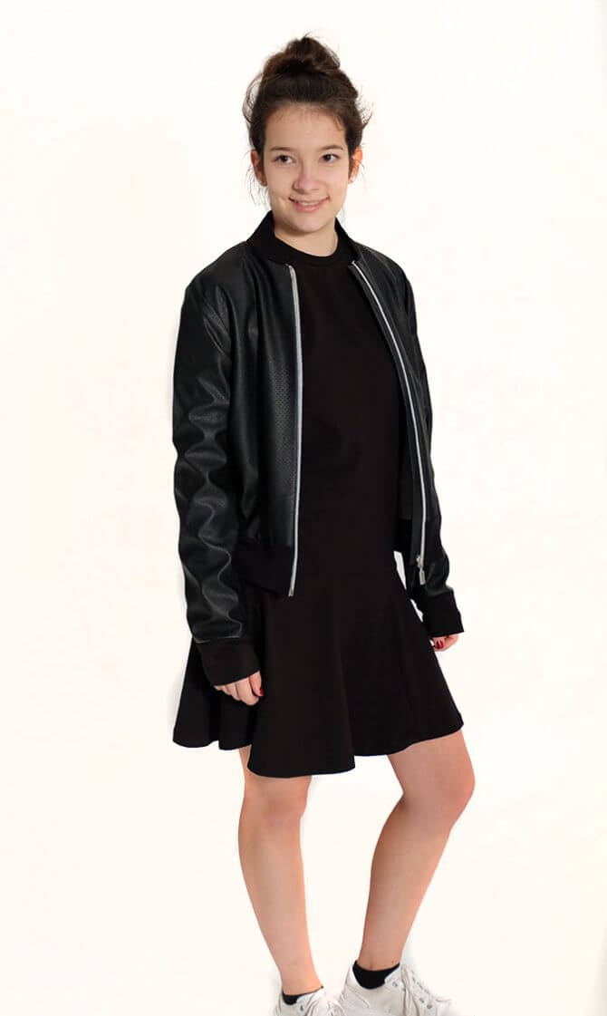 Kunstleder bi-elastisch, Glattleder mit Velour Rückseite, Taupe – Bild 9