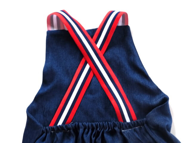 Elastic-Band, Gummiband Metallic gestreift, 40 mm breit – 3 Meter – Bild 9