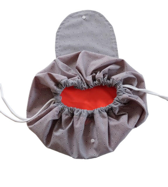 Regenjackenstoff, wasserabweisend, Neon Pink, unifarben – Bild 6