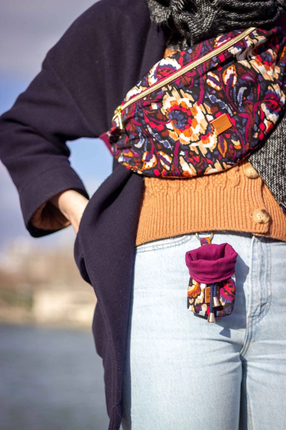 Leckerlibeutel aus Baummwolle, Sayulita (atelier markiz aus Paris, handgemacht) – Bild 4