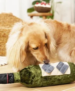 Lambwolf Schnüffel-Merlot, quietscht, mit Versteckmöglichkeiten, ca. 30x6cm