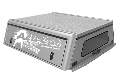 Alu-Cab Hardtop EXPLORER Mitsubishi L200/ Fiat Fullback ab Bj.2015 Club Cab silber/ geriffelt – Bild 2