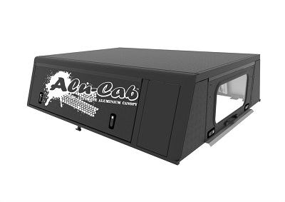 Alu-Cab Hardtop ADVENTURE für Ford Ranger DoKa ab Bj. 2012 schwarz / glatt