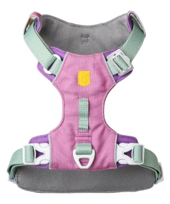 Woolly Wolf „ALPHA“ 360-Geschirr, Mauve-Mix, 100 % recyceltes Polyester, mit Kopföffnung (M)