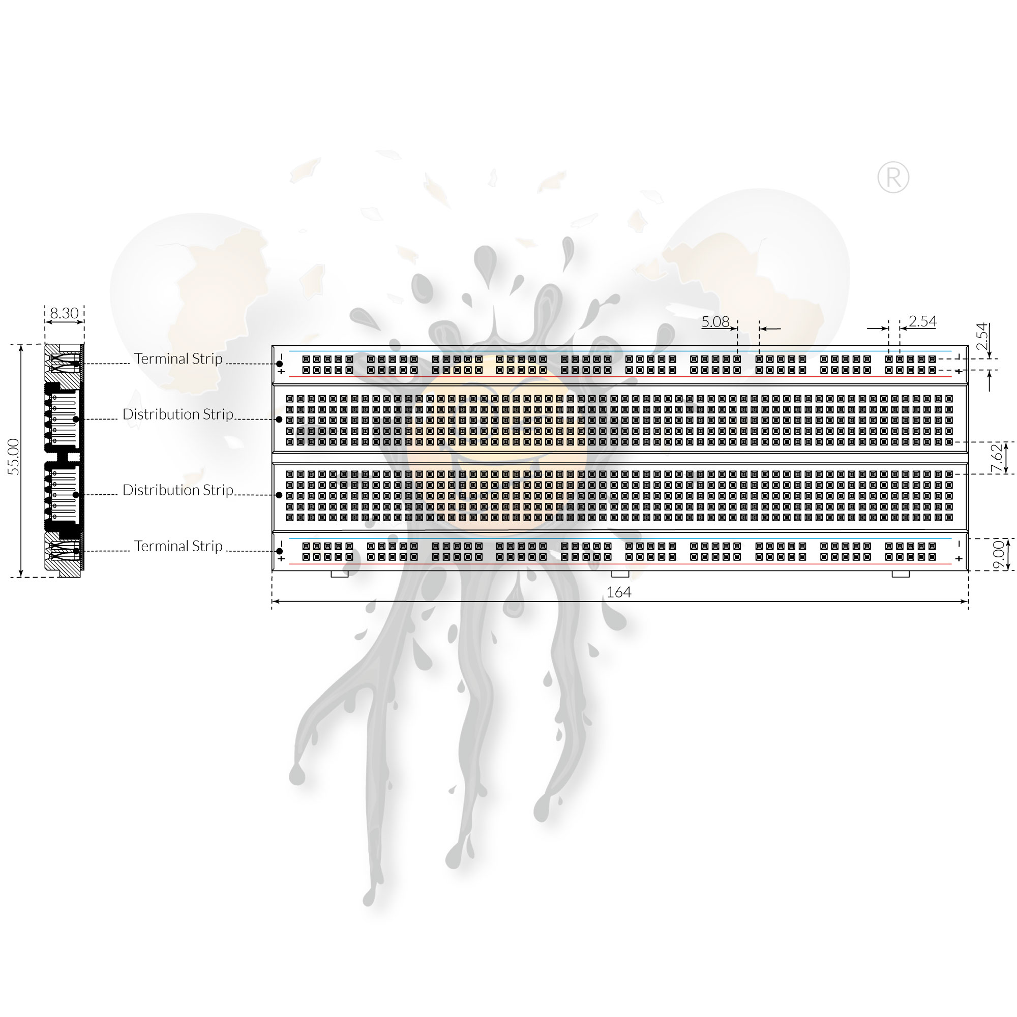 IoT Test Board Steckplatine – Bild 3