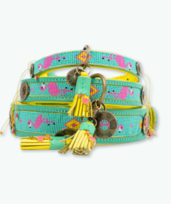 DWAM Perlen-Leder-Halsband „Chogogo“ (XS, S, M, L)