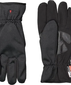 MAN FLEECE GLOVES NERO